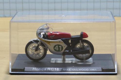 Mike Hailwood Honda RC162 1961 1:24, Hobby & Loisirs créatifs, Voitures miniatures | 1:24, Neuf, Moteur, Autres marques, Envoi