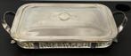 Verzilverde PYREX-schaal met deksel, Antiek en Kunst, Ophalen of Verzenden, Zilver