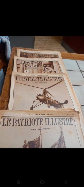 Vintage - anciens journaux de 1933 à 1967  disponible aux enchères