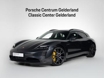 Porsche Taycan 4S Sport Turismo, Auto's, Porsche, Automaat, Zwart, 93 kWh, Break