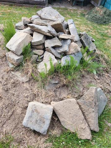 Partij grote stenen, Tuin en Terras, Ophalen, Gebruikt