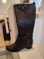 Lederen laarzen, Ophalen, Hoge laarzen, Zwart, Zo goed als nieuw