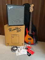 Fender Dimension Bass + Fender Rumble 100 versterker, Muziek en Instrumenten, Ophalen, Zo goed als nieuw, Basgitaar, 100 watt of meer