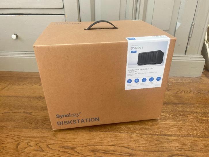 Synology DS1621+ NAS *16gb ram upgrade*, Computers en Software, Harde schijven, Zo goed als nieuw, Server, HDD, SATA, Ophalen of Verzenden