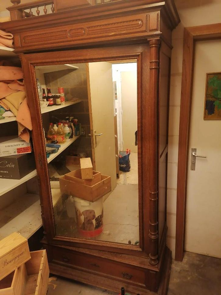 Lingère avec miroir, Maison & Meubles, Armoires | Penderies & Garde-robes, Utilisé, 200 cm ou plus, 50 à 100 cm, 25 à 50 cm, Avec tiroir(s)