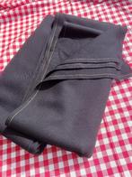 Antieke wollen stof – pure wol, marineblauw, Ophalen, Gebruikt, Wol, Blauw