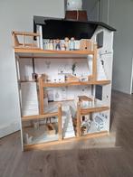 Poppenhuis Petit Amélie, bemeubeld, Ophalen, Gebruikt, Poppenhuis