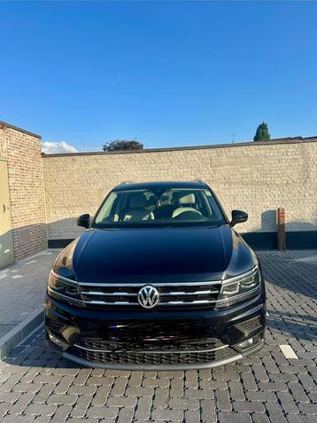 Volkswagen tiguan 7 personen zwart