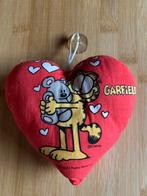 Garfield kussentje met lus 14/13 cm, Kinderen en Baby's, Speelgoed | Knuffels en Pluche, Ophalen of Verzenden, Zo goed als nieuw