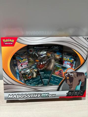 Pokemon Mabosstiff EX Box sealed & english