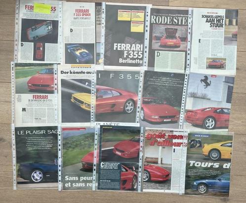 FERRARI F355 - ARTICLES, Livres, Autos | Brochures & Magazines, Ferrari, Enlèvement ou Envoi