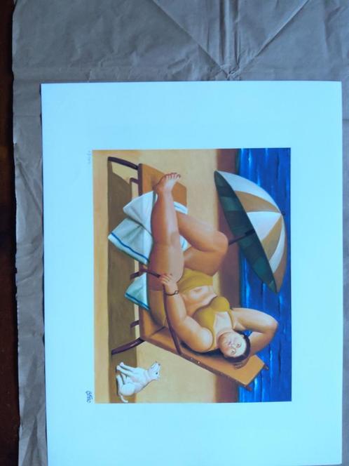 Litho botero, Antiek en Kunst, Kunst | Litho's en Zeefdrukken, Ophalen of Verzenden