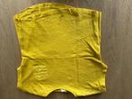 Hema geel t-shirt maat 110 116, Kinderen en Baby's, Kinderkleding | Maat 110, Gebruikt, Meisje, Ophalen of Verzenden, Shirt of Longsleeve