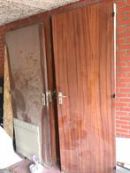 Portes intérieures en bois, Bricolage & Construction, Fenêtres & Moustiquaires, Comme neuf, Bois, Enlèvement ou Envoi