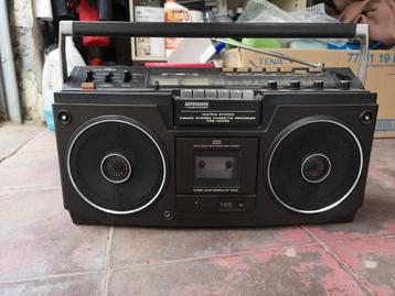 Superscope Marantz matrix stereo cassettespeler, Enlèvement, Utilisé, Radio