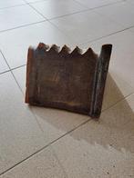 Oude geduimde/kerk nokken, Doe-het-zelf en Bouw, Dakpannen en Dakbedekking, Gebruikt, Steen of Klei, Zwart, Overige typen