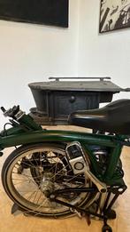 Brompton English green 6 speed M6L + fietsslot, Versnellingen, Brompton, Ophalen of Verzenden, Totaal opvouwbaar