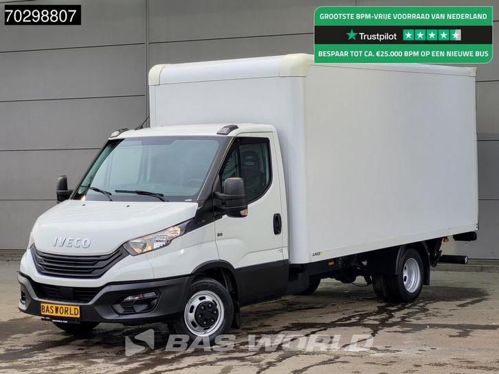 Iveco Daily 35C16 Laadklep Dubbellucht Bakwagen 160PK Airco, Auto's, Bestelwagens en Lichte vracht, Bedrijf, Te koop, Airconditioning