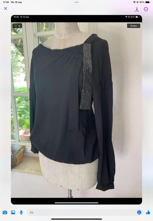 Blouse classique de Lio Jo, taille 40, Vêtements | Femmes, Blouses & Tuniques, Taille 38/40 (M), Noir, Enlèvement ou Envoi