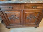 Degelijke kast met marmeren blad, Huis en Inrichting, Kasten | Dressoirs, Ophalen, Zo goed als nieuw