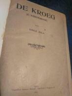 boek: de kroeg - Emile Zola - 1922, Antiquités & Art, Antiquités | Livres & Manuscrits, Envoi