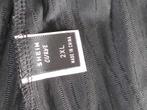 Haltertop 2XL zwart, Noir, Shein, Sans manches, Taille 46/48 (XL) ou plus grande
