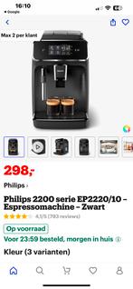 Philips 2200 series, Elektronische apparatuur, Koffiezetapparaten, Ophalen, Zo goed als nieuw, Espresso apparaat, Koffiebonen