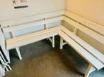 Zithoek houten bank - GRATIS op te halen, Huis en Inrichting, Ophalen, Gebruikt, Hout