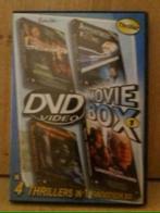 DVD 4 thrillers in 1 fantastische box - 16+, Comme neuf, Autres genres, Enlèvement ou Envoi, À partir de 16 ans