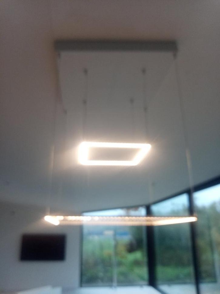 luster design led, Huis en Inrichting, Lampen | Hanglampen, Zo goed als nieuw, Ophalen