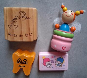 Boîtes à dents pour dents, Enlèvement ou Envoi, Comme neuf