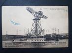 Postkaart Hoboken Kraan Werf Cockerill Wilford Stoomboot, Verzamelen, Ophalen of Verzenden, 1920 tot 1940, Gelopen, Antwerpen