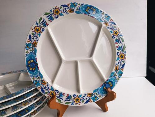 Boch Izmir fonduebord, Antiek en Kunst, Antiek | Keramiek en Aardewerk, Ophalen of Verzenden