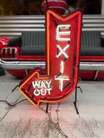 Exit way out neon en veel andere USA mancave decoratie neons, Table lumineuse ou lampe (néon), Enlèvement ou Envoi, Neuf