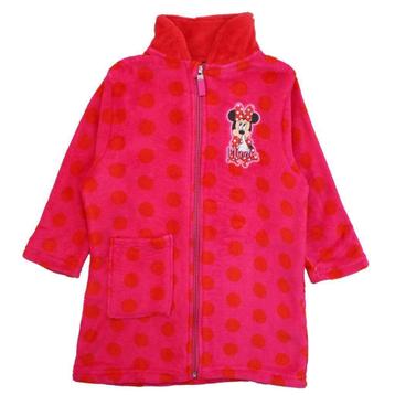 Minnie Mouse Badjas Roze - Dots - Mt 98-104-110-116-128-140 beschikbaar voor biedingen