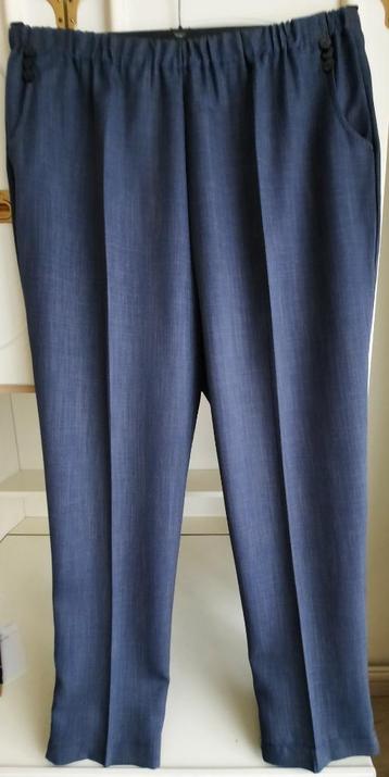 Pantalon à enfiler, bleu-gris, T5 (46)