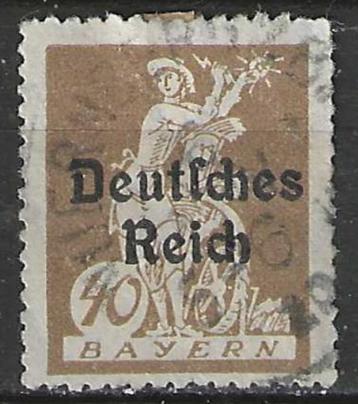 Duitsland 1920 - Yvert 118F - Bavaria met opdruk (ST) beschikbaar voor biedingen