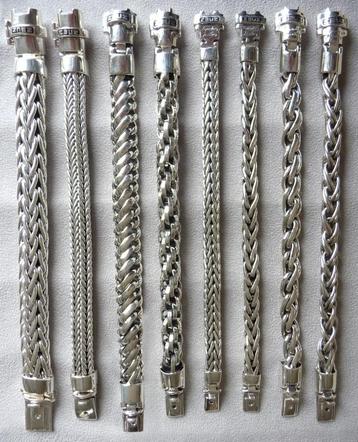 Buddha to Buddha & Z3UZ zilveren armbanden met hoge korting, Ophalen of Verzenden, Nieuw, Zilver, Zilver