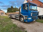 Daf cf containerwagen met vdl 21 ton systeem, Automaat, Euro 5, Blauw, Diesel