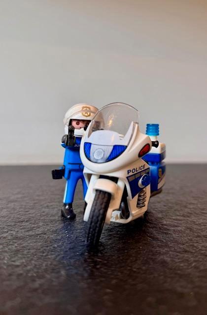 Playmobil 6923 City Action Politiemotor met led-licht, Kinderen en Baby's, Speelgoed | Playmobil, Ophalen
