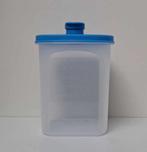 Tupperware™ « Pichet carré 1 litre + filtre » blanc et bleu, Maison & Meubles, Cuisine| Tupperware, Envoi, Neuf, Blanc, Boîte