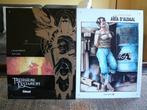 2 plaques en métal : Troisième Testament + Cycle de Cyann, Ophalen