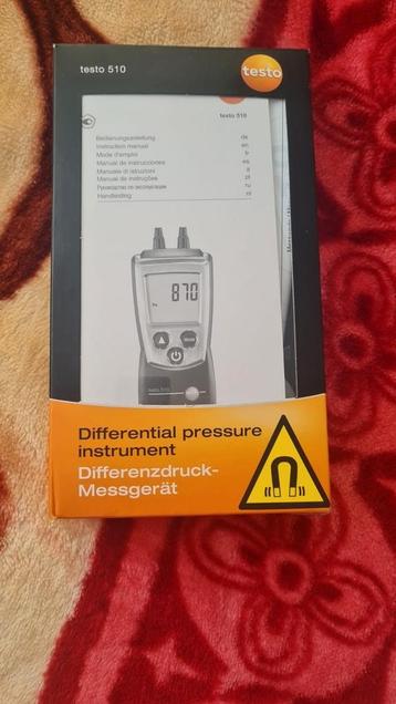 Testo 510 gloednieuw, Ophalen of Verzenden, Zo goed als nieuw