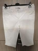 witte 3/4 broek MS MODE mt 48, Enlèvement ou Envoi, Comme neuf, Pantalon ou Jeans, MS Mode