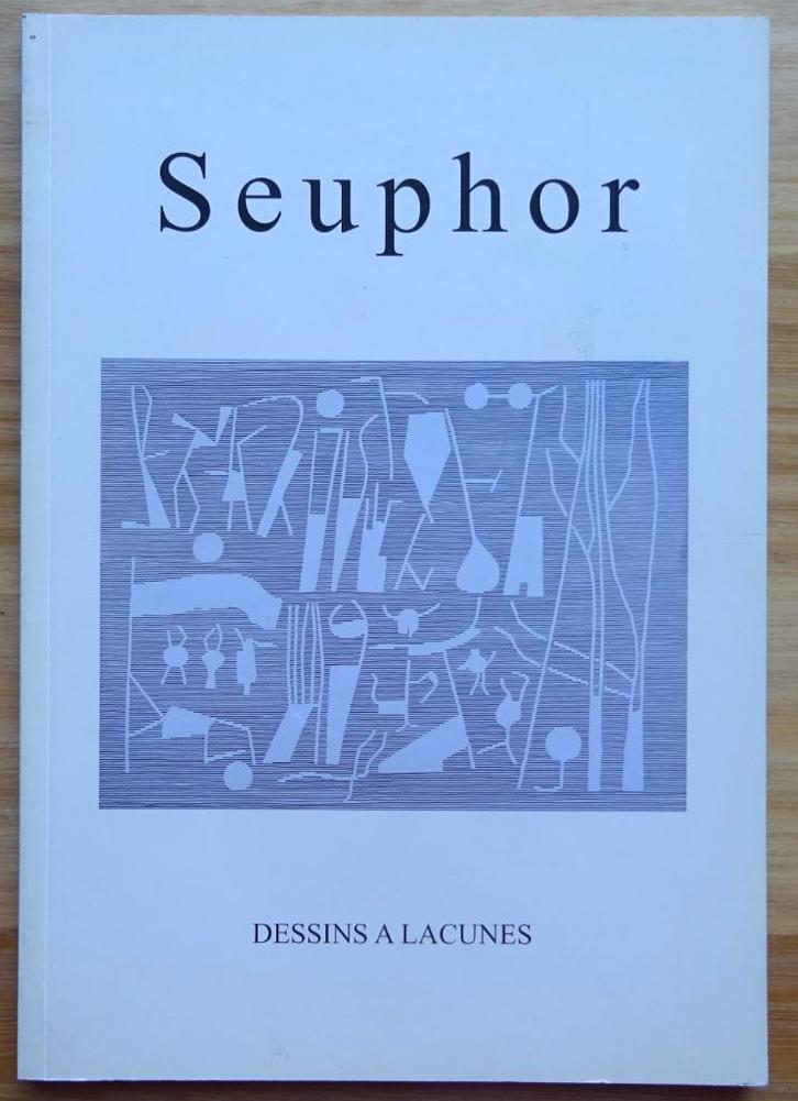 Michel Seuphor, 40 dessins à lacunes, 1997 Patrick Lancz Gal, Boeken, Kunst en Cultuur | Beeldend, Zo goed als nieuw, Schilder- en Tekenkunst