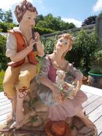 Capodimonte groot porseleinen beeldje 1950s, Enlèvement ou Envoi