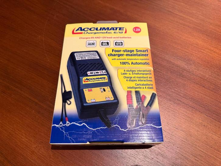 Chargeur mainteneur de batterie 6V-12V / 1,2 A, Autos : Divers, Outils de voiture, Neuf, Enlèvement ou Envoi