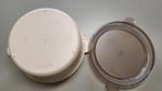 Tupperware Microwave 200 kom ; max 200 °C  2 liter, Ophalen of Verzenden, Zo goed als nieuw, Crème