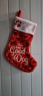 Kerstsok hond, Ophalen of Verzenden, Zo goed als nieuw