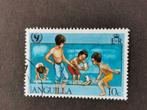 Anguilla 1981 - 35 jaar UNICEF - spelende kinderen, Postzegels en Munten, Ophalen of Verzenden, Gestempeld, Midden-Amerika